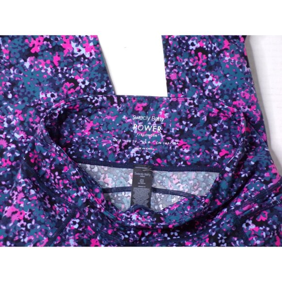 🆕SWEATY BETTY Power 7/8 Workout Leggings Dab Print Small - Picture 13 of 13